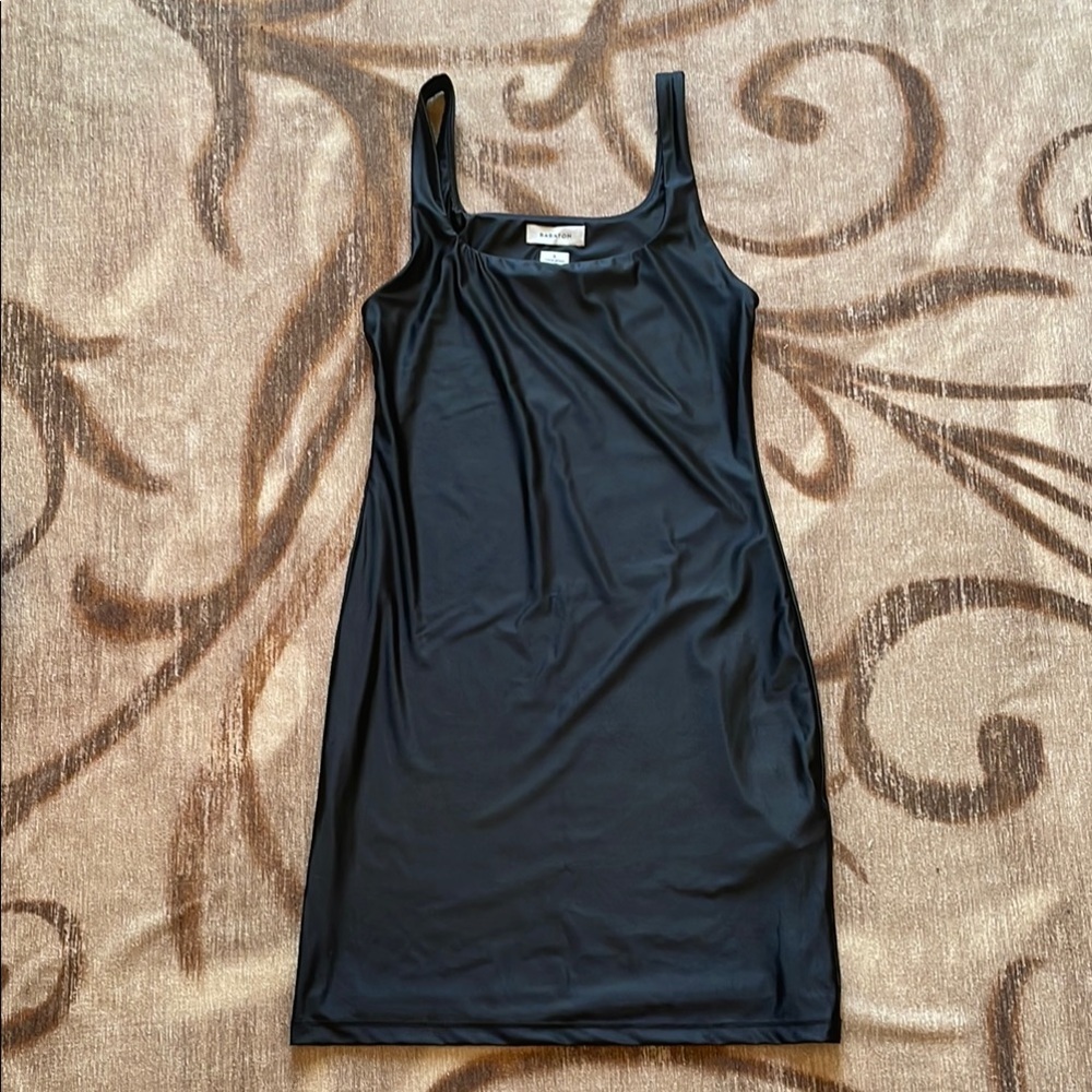 Babaton black body-con dress in size small